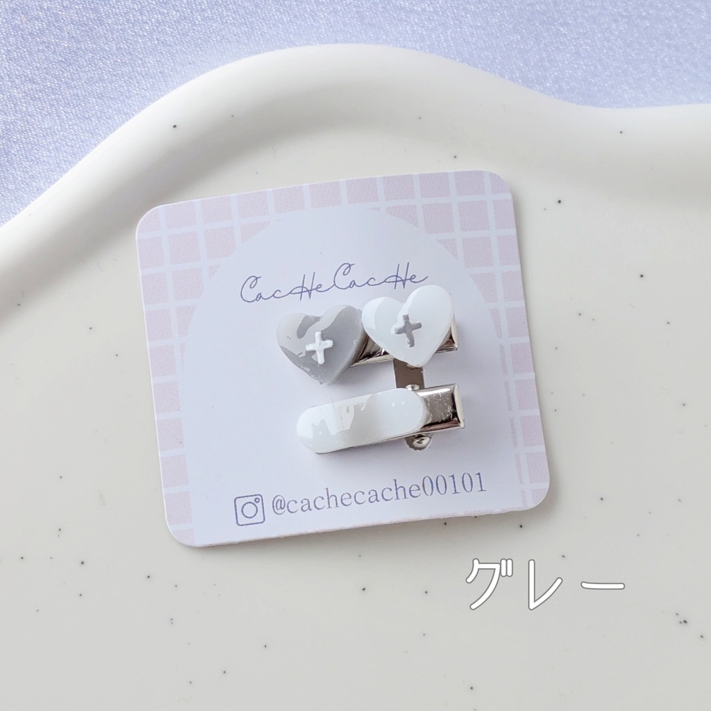 ぱぺぬい用ヘアクリップ【デコラ】