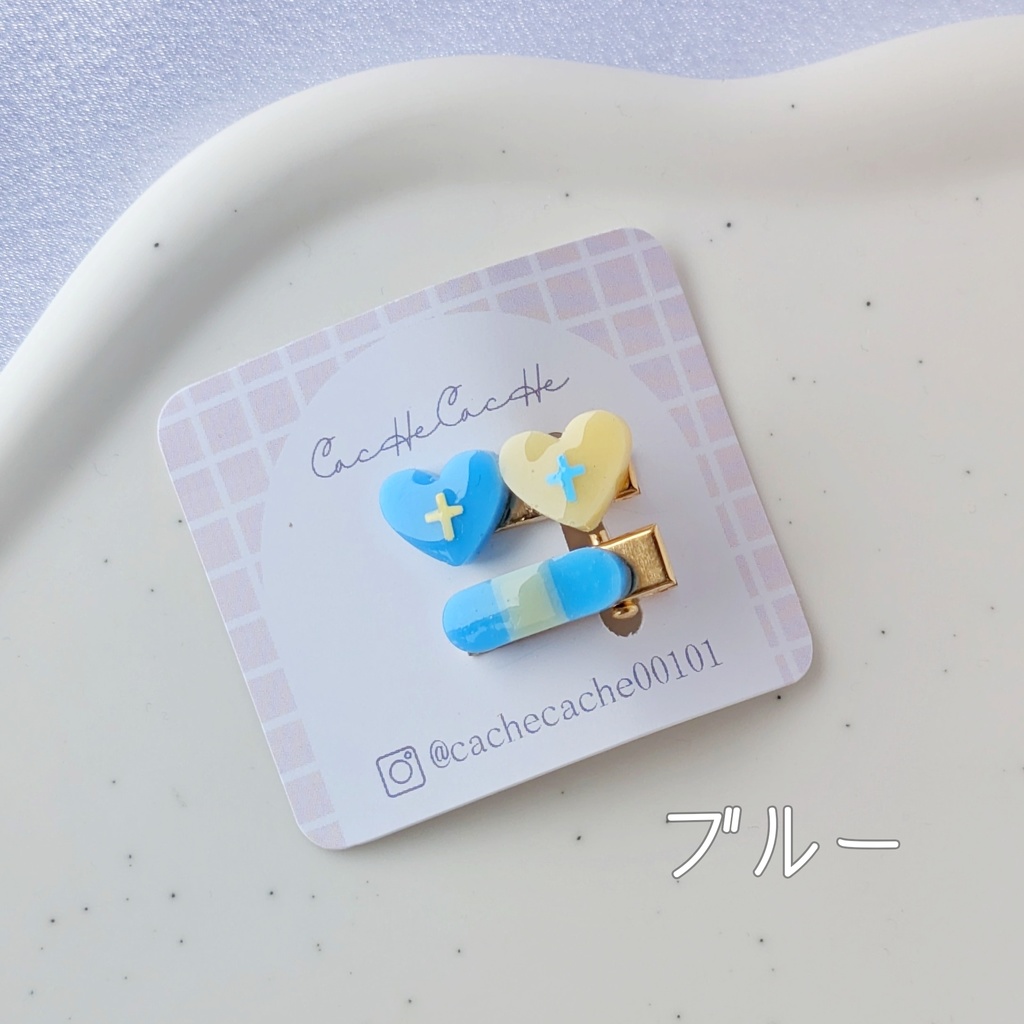 ぱぺぬい用ヘアクリップ【デコラ】