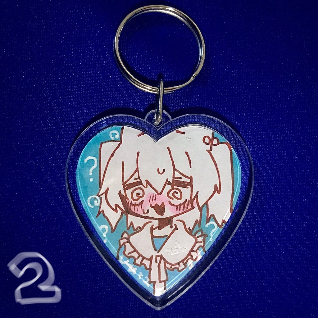 ドローイング原画キーホルダー