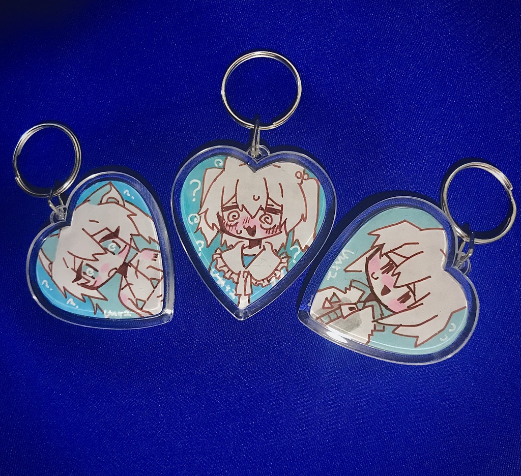 ドローイング原画キーホルダー