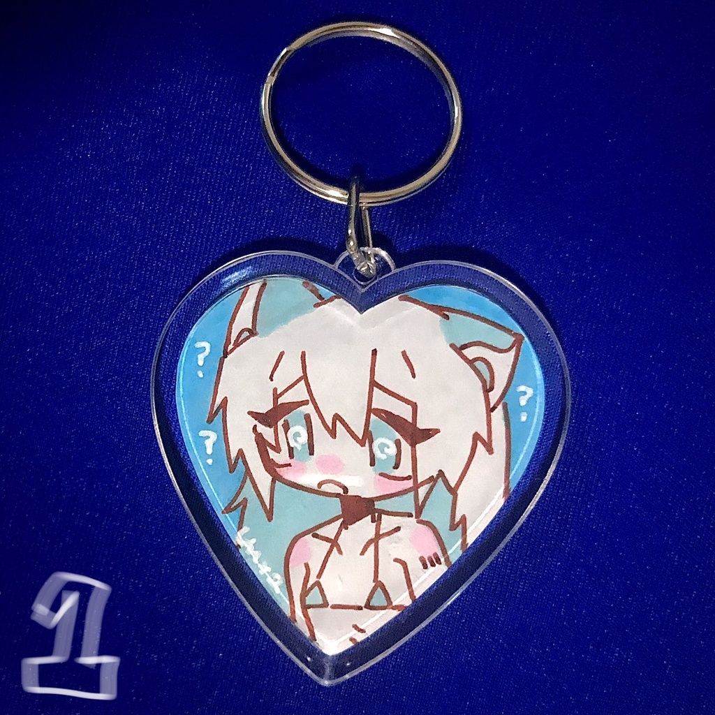 ドローイング原画キーホルダー