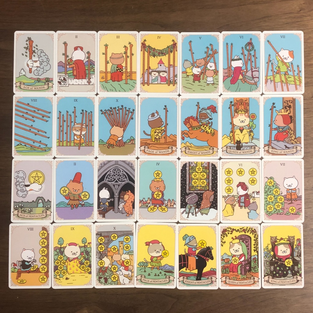 【新装版】ぽてねこタロット(ステッカー付き)