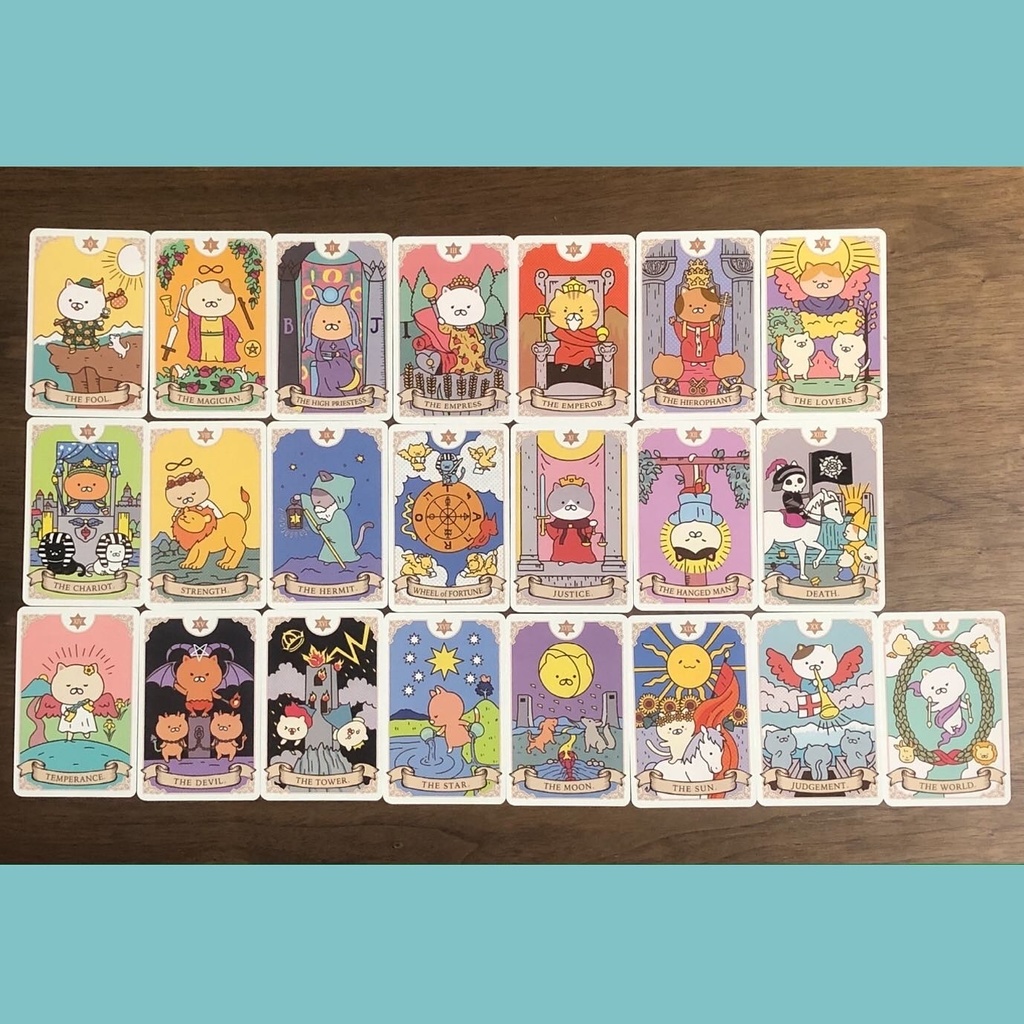 【新装版】ぽてねこタロット(ステッカー付き)