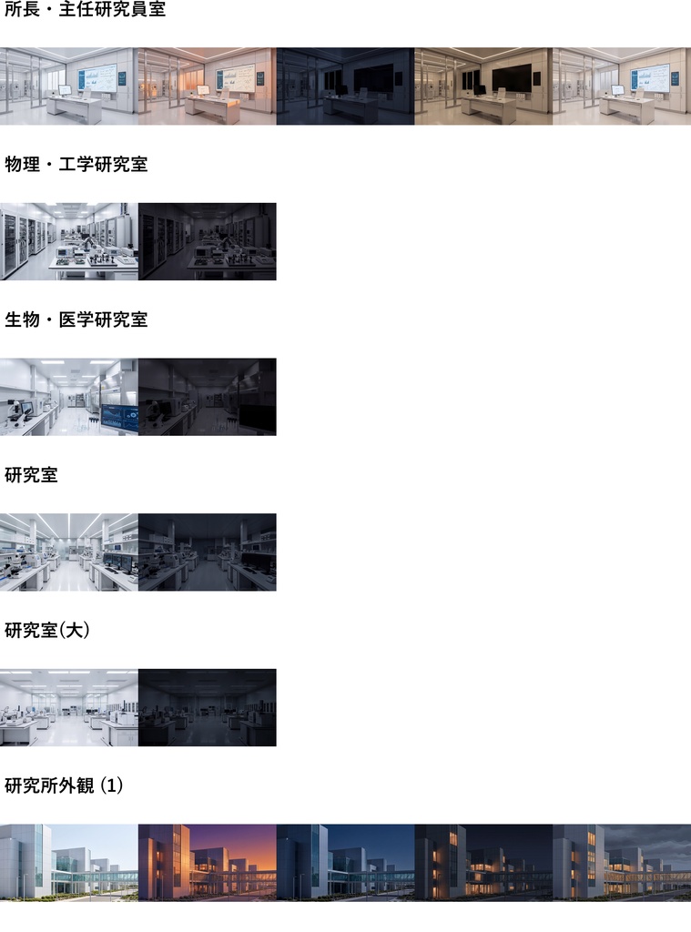 【ショップ開設30%割引!】研究所背景写真風素材93枚【昼夜夕曇差分】【TRPG背景素材/CoC/ゲーム素材/背景写真/背景イラスト】