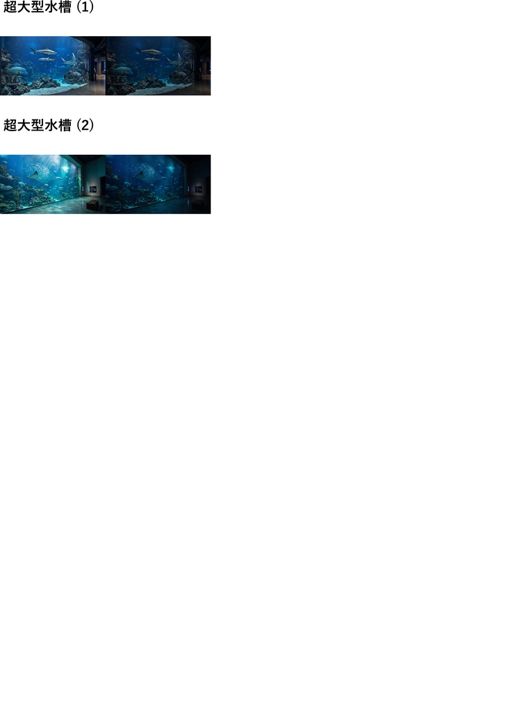 【ショップ開設記念無料!】水族館背景イラスト【TRPG背景素材/CoC/ゲーム素材/背景写真/背景イラスト】【昼夜夕曇差分】