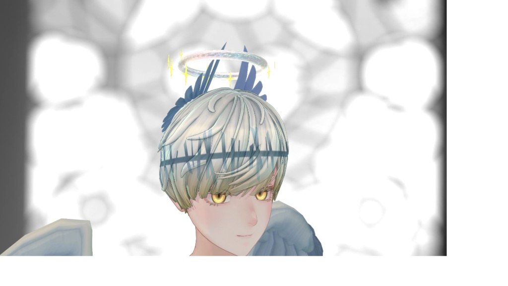 動く　シンプル天使ヘイロー　(MA設定済み)　期間限定無料　～11/24 20:00