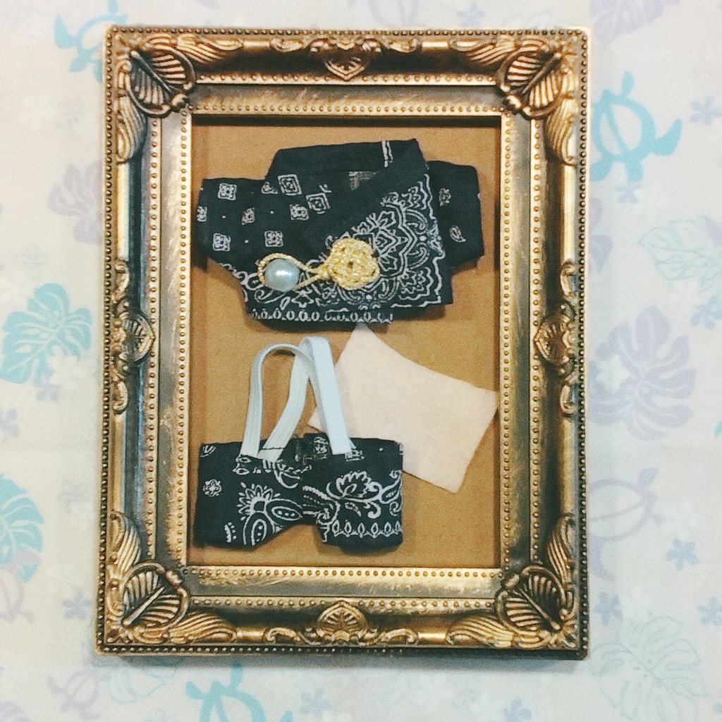 10cmぬい服 アジアン甚平