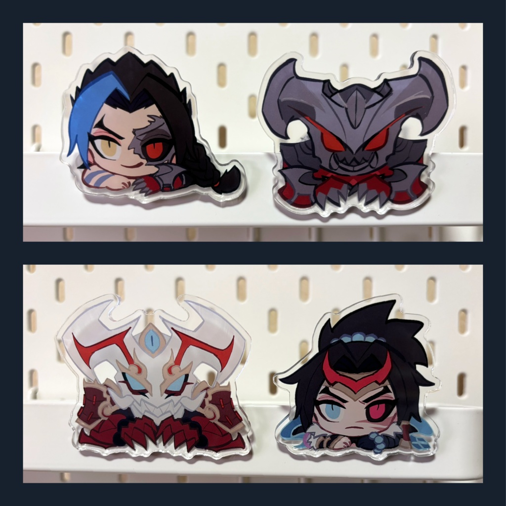 アクリルクリップ