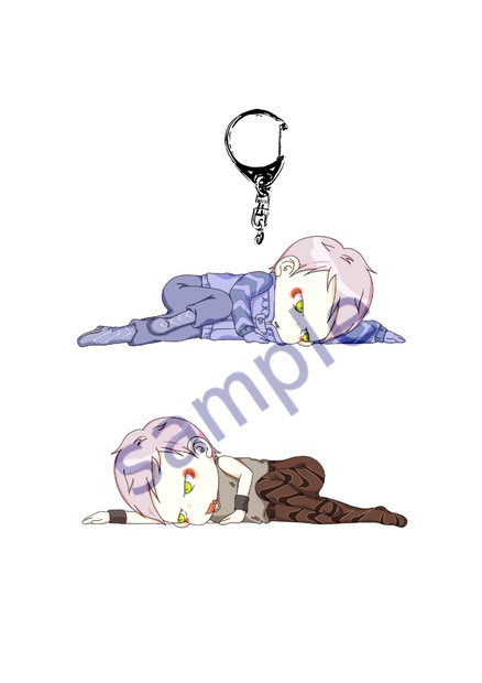 コテッと断罪兄弟（連結） アクリルキーホルダー