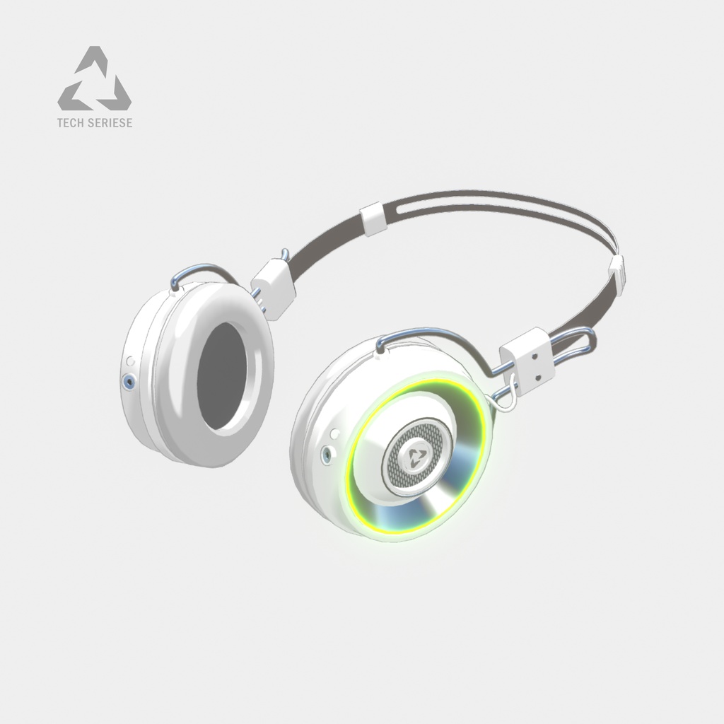 【3Dモデル】ヘッドホン : TECH Pulse 【TECH SERIESE】