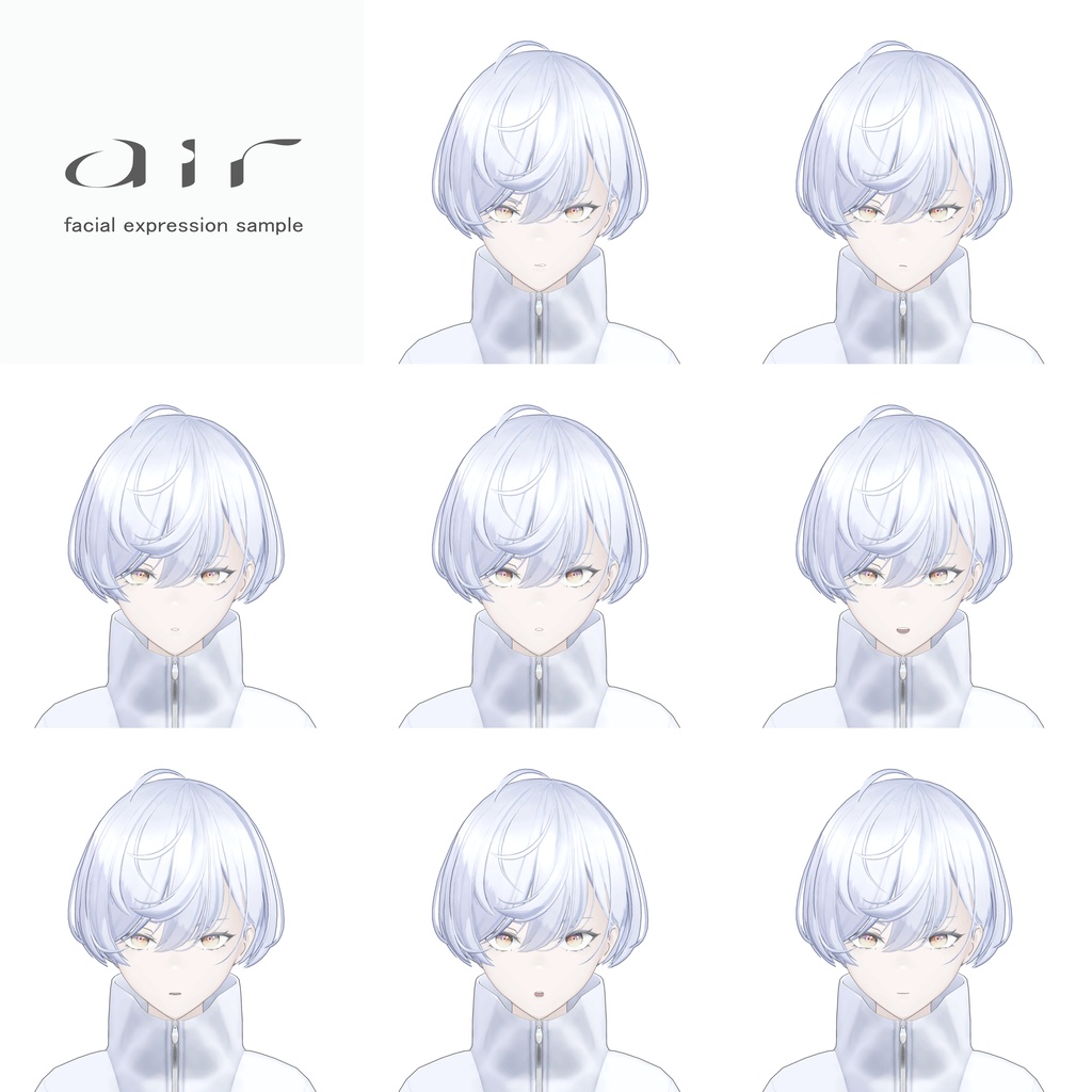 オリジナル3Dモデル 「air neutral」