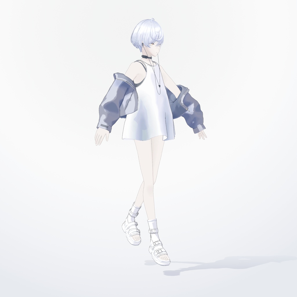 「air ghost」3D衣装モデル(air、nial対応)