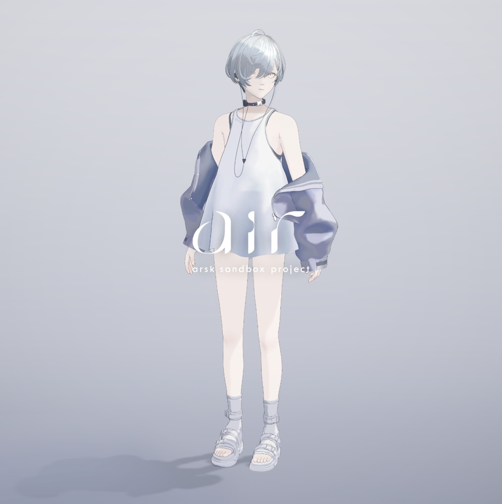 「air ghost」３D衣装モデル