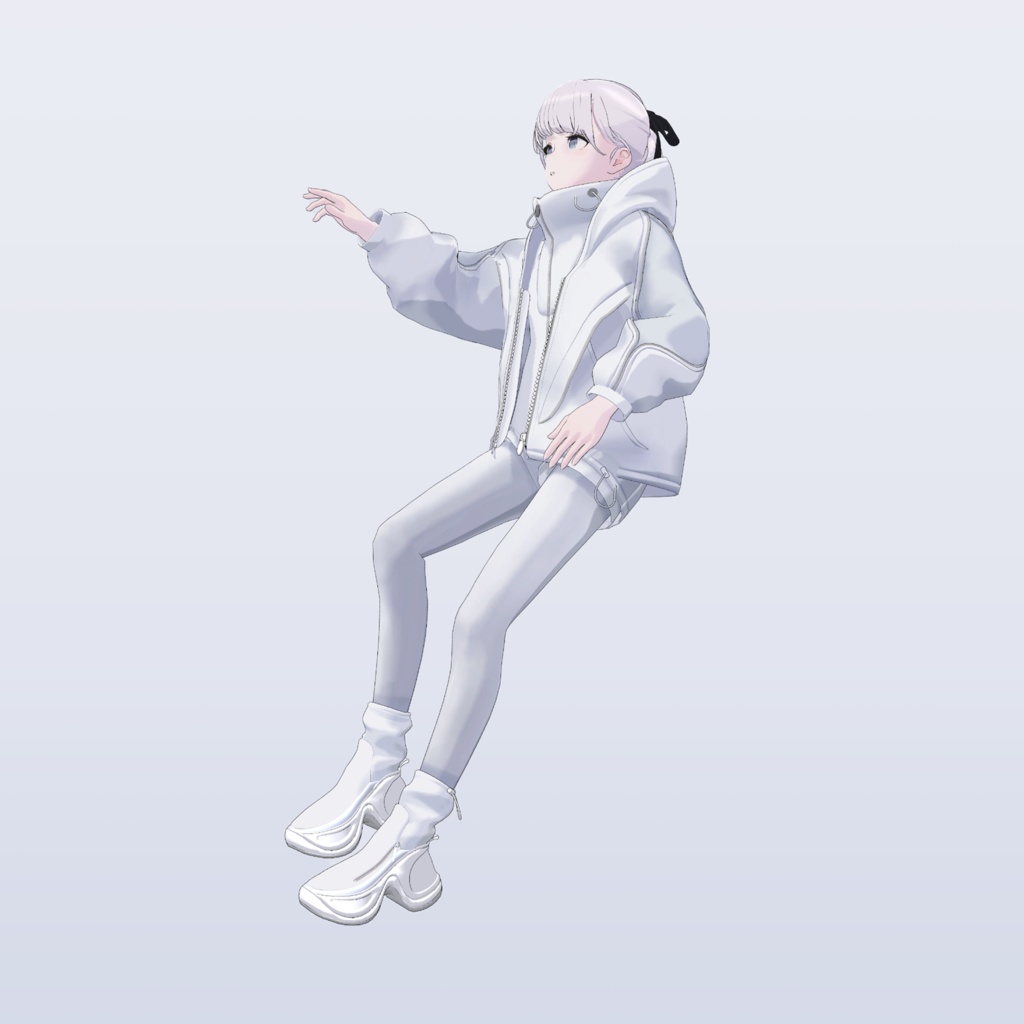 「air neutral」3D衣装モデル(air , nial , grus , lapwing対応)