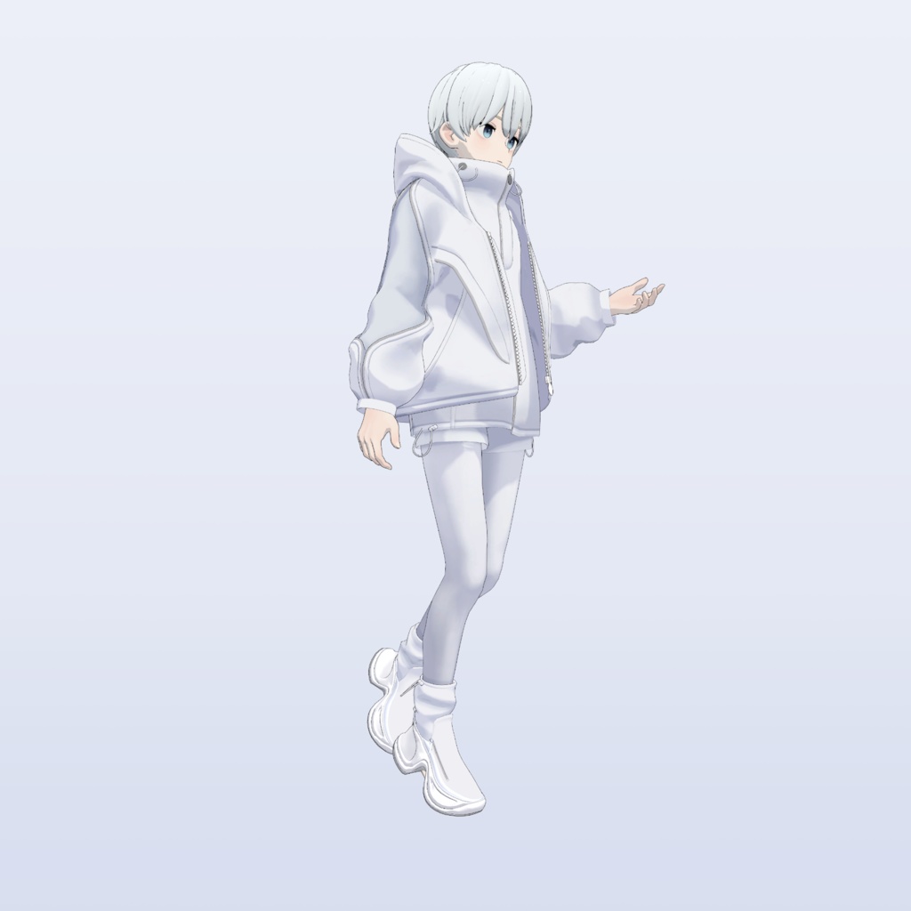 「air neutral」3D衣装モデル(air , nial , grus , lapwing対応)