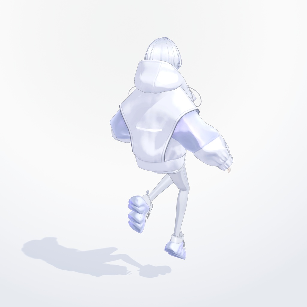 オリジナル3Dモデル「air ray」