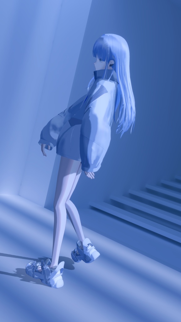 オリジナル3Dモデル「simulacrum」