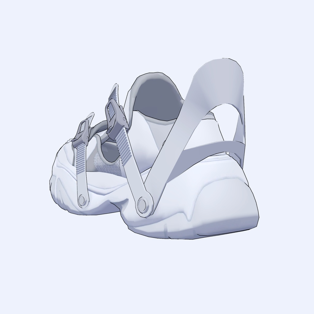 「simulacrum shoes」3D衣装モデル (lapwing、当ショップアバター対応)