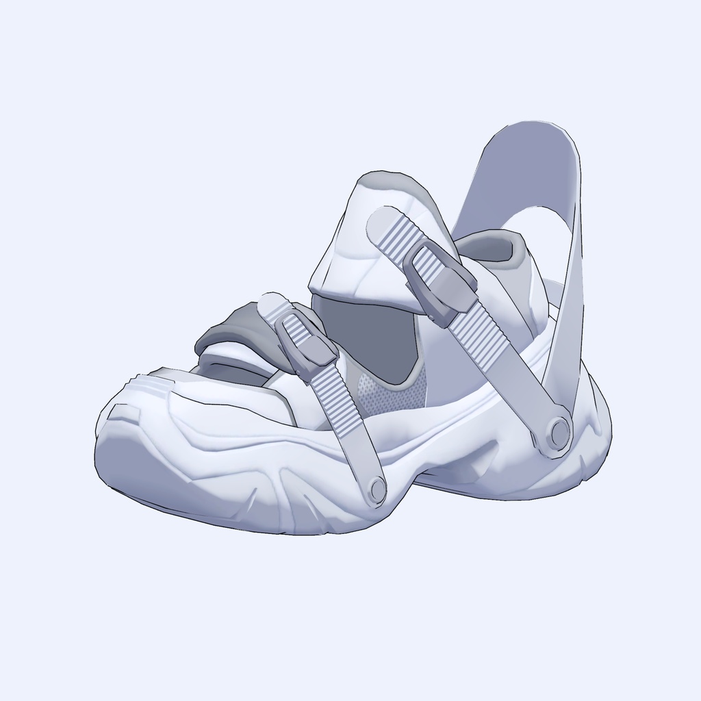 「simulacrum shoes」3D衣装モデル (lapwing、当ショップアバター対応)