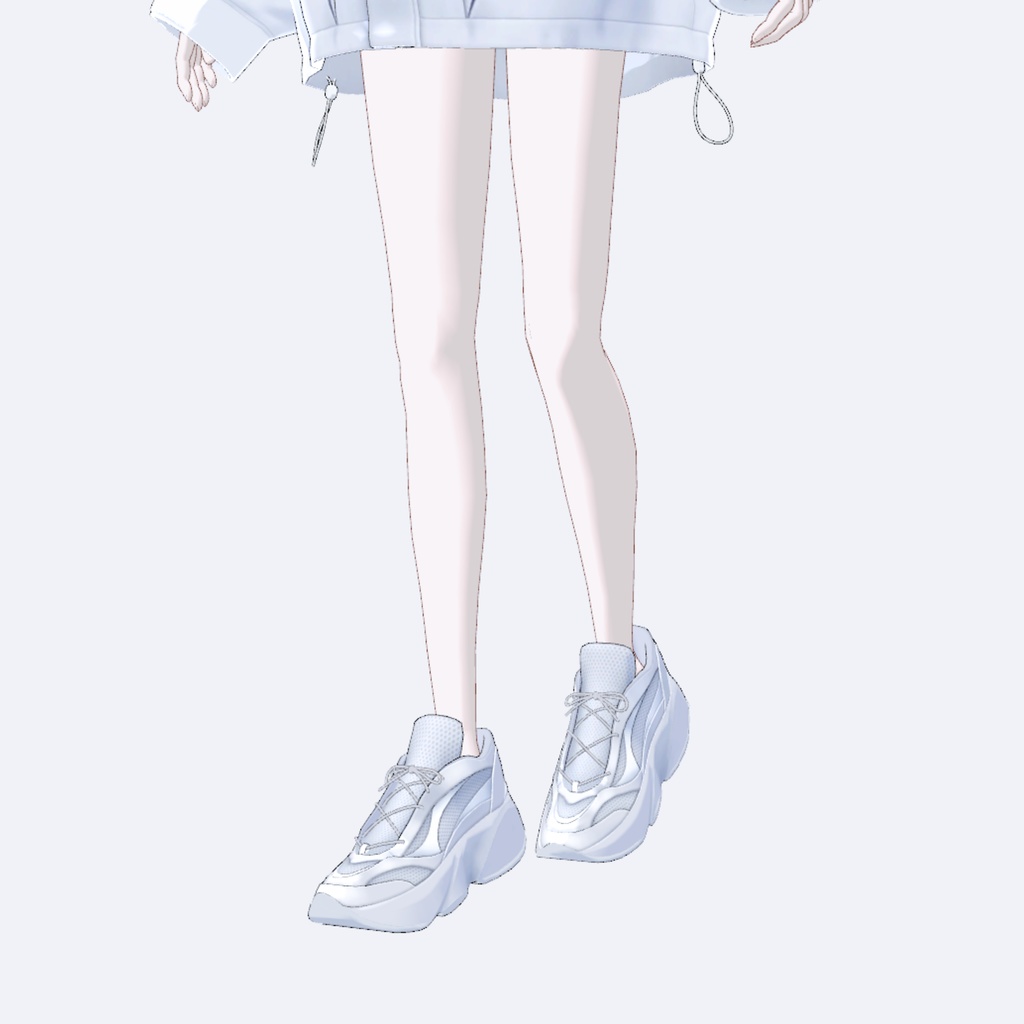 「nial shoes」3D衣装モデル (lapwing、当ショップアバター対応)