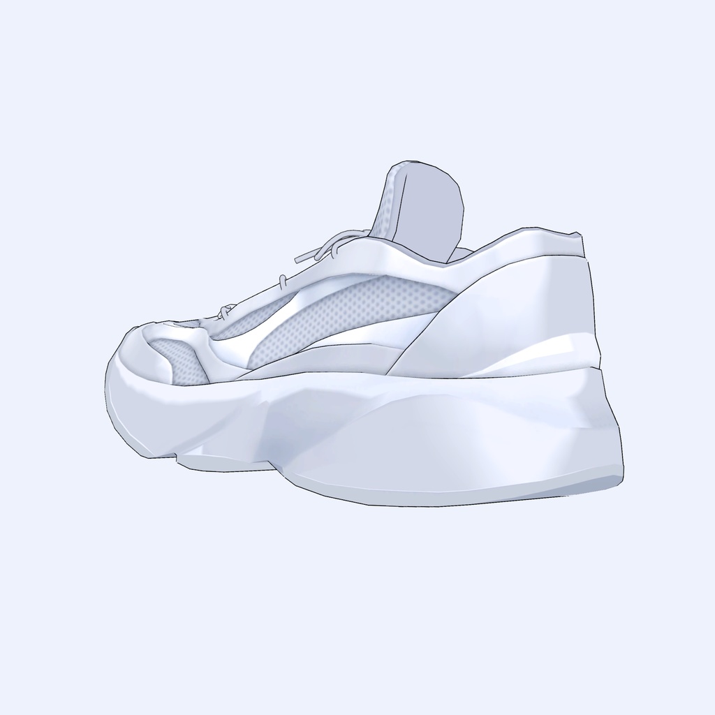 「nial shoes」3D衣装モデル (lapwing、当ショップアバター対応)