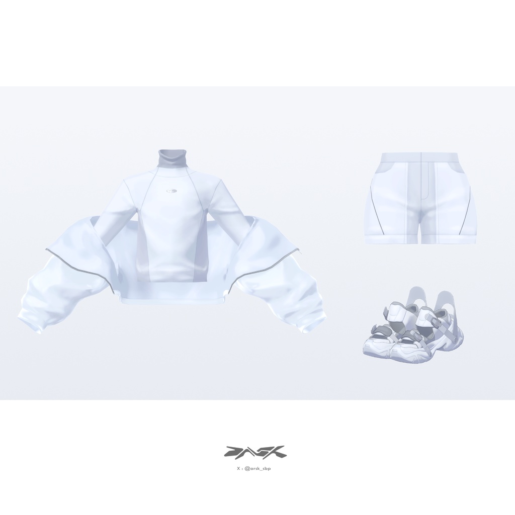 オリジナル3Dモデル「nial epoch」