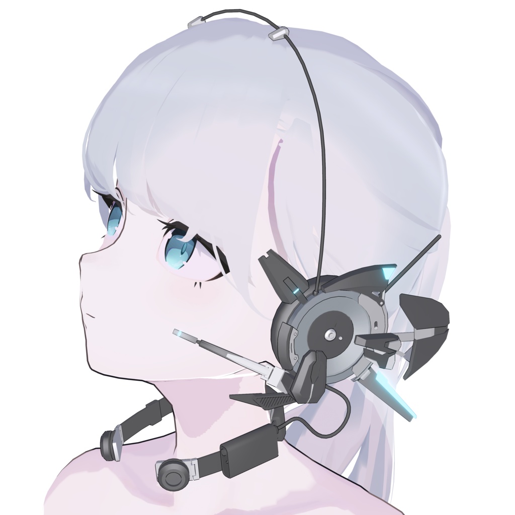 「pixie」ヘッドセット+衣装モデル（lapwing、Marycia、当ショップアバター対応）