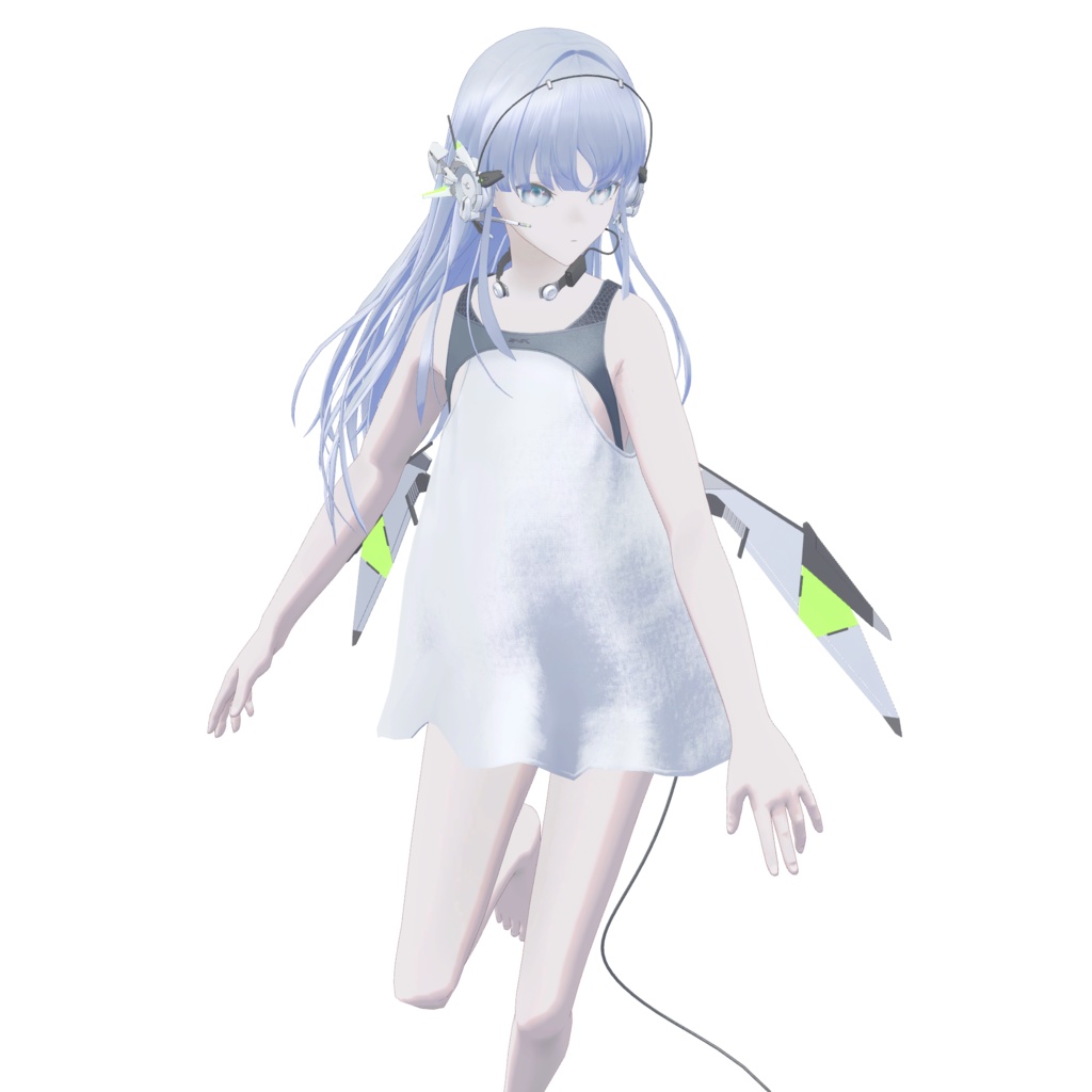 「pixie」ヘッドセット+衣装モデル(lapwing、Marycia、当ショップアバター対応)