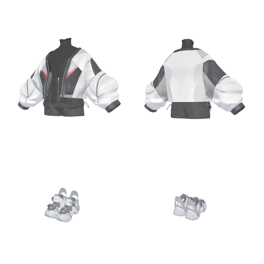 「strata」3D衣装モデル(lapwing、Marycia、当ショップアバター対応)