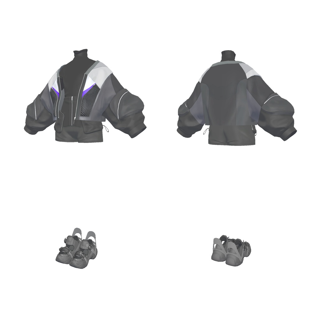 「strata」3D衣装モデル(lapwing、Marycia、当ショップアバター対応)