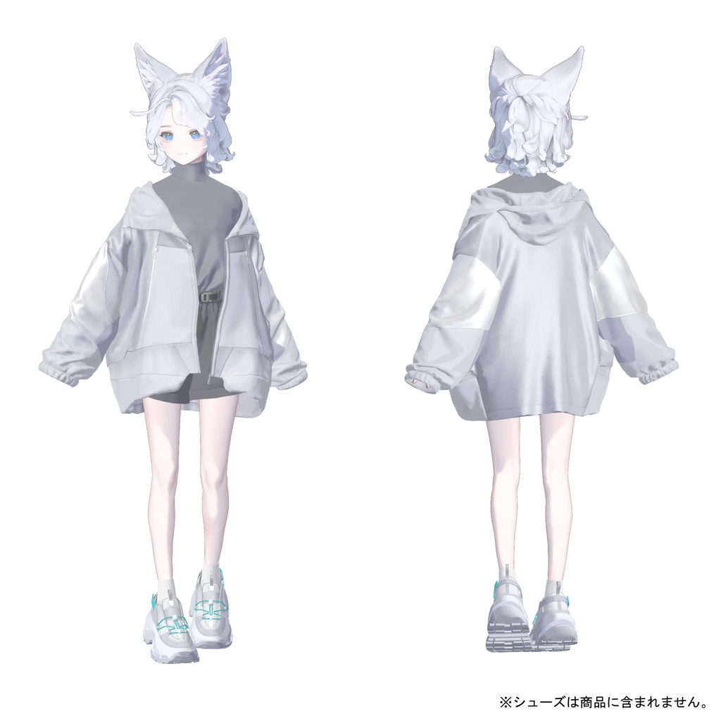 「fold」3D衣装モデル(lapwing、Marycia対応)