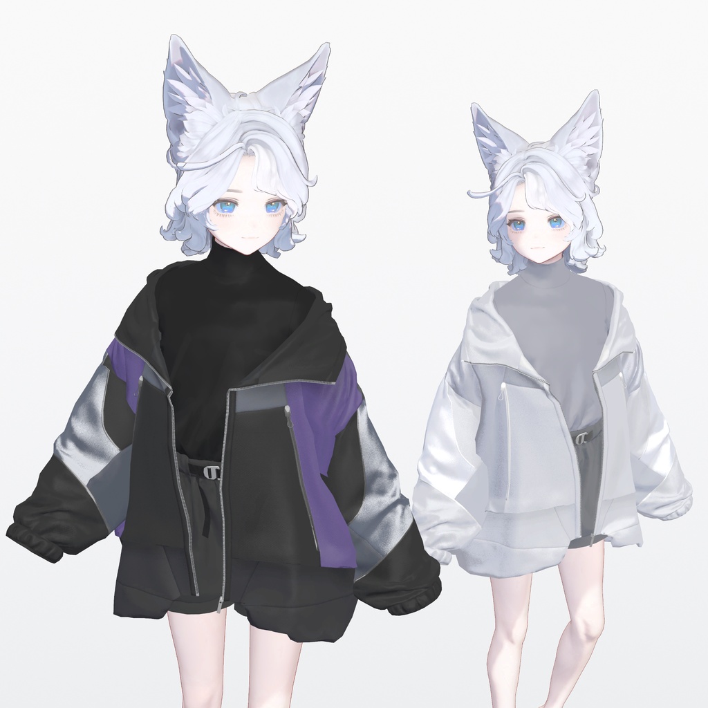 「fold」3D衣装モデル(lapwing、Marycia対応)