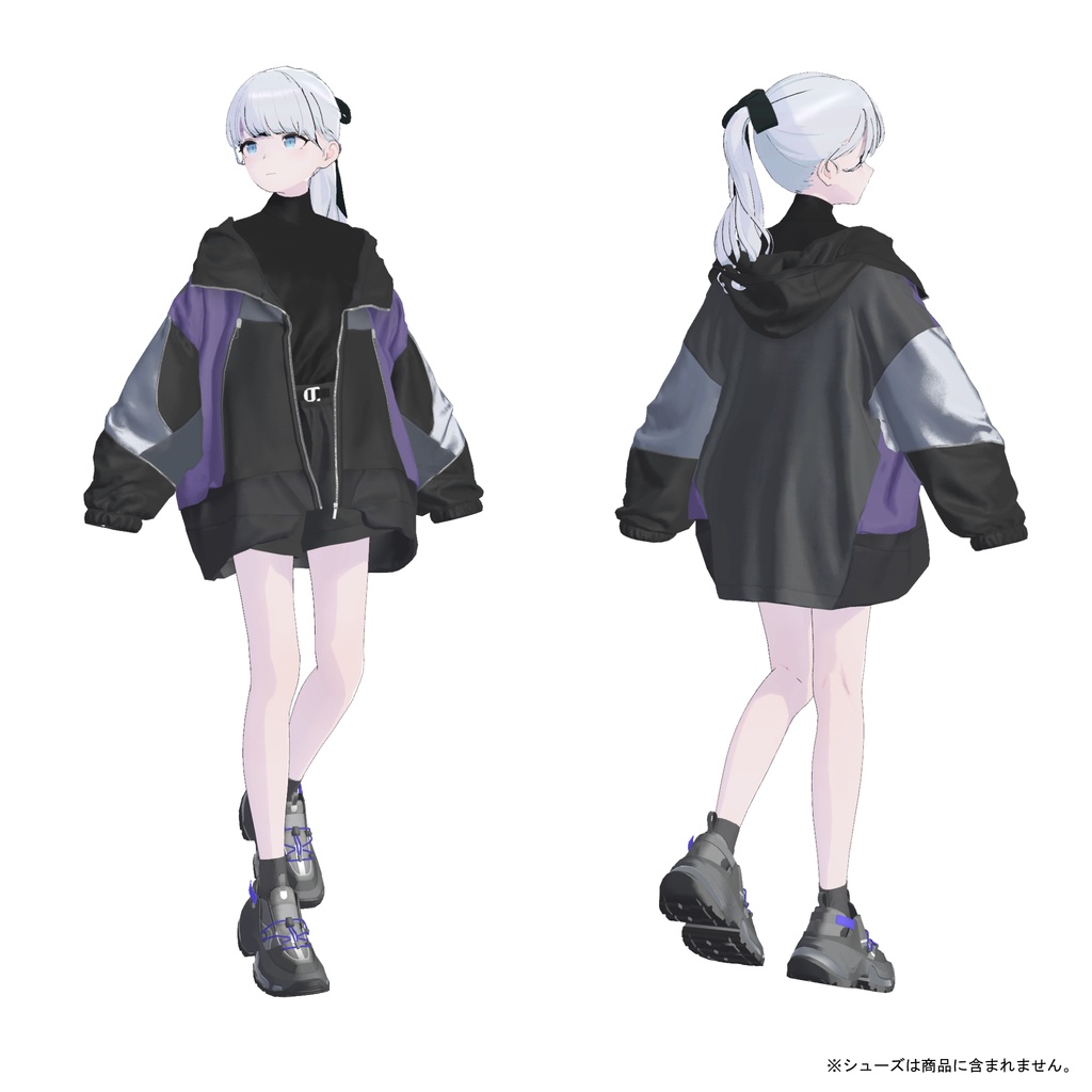 「fold」3D衣装モデル(lapwing、Marycia対応)