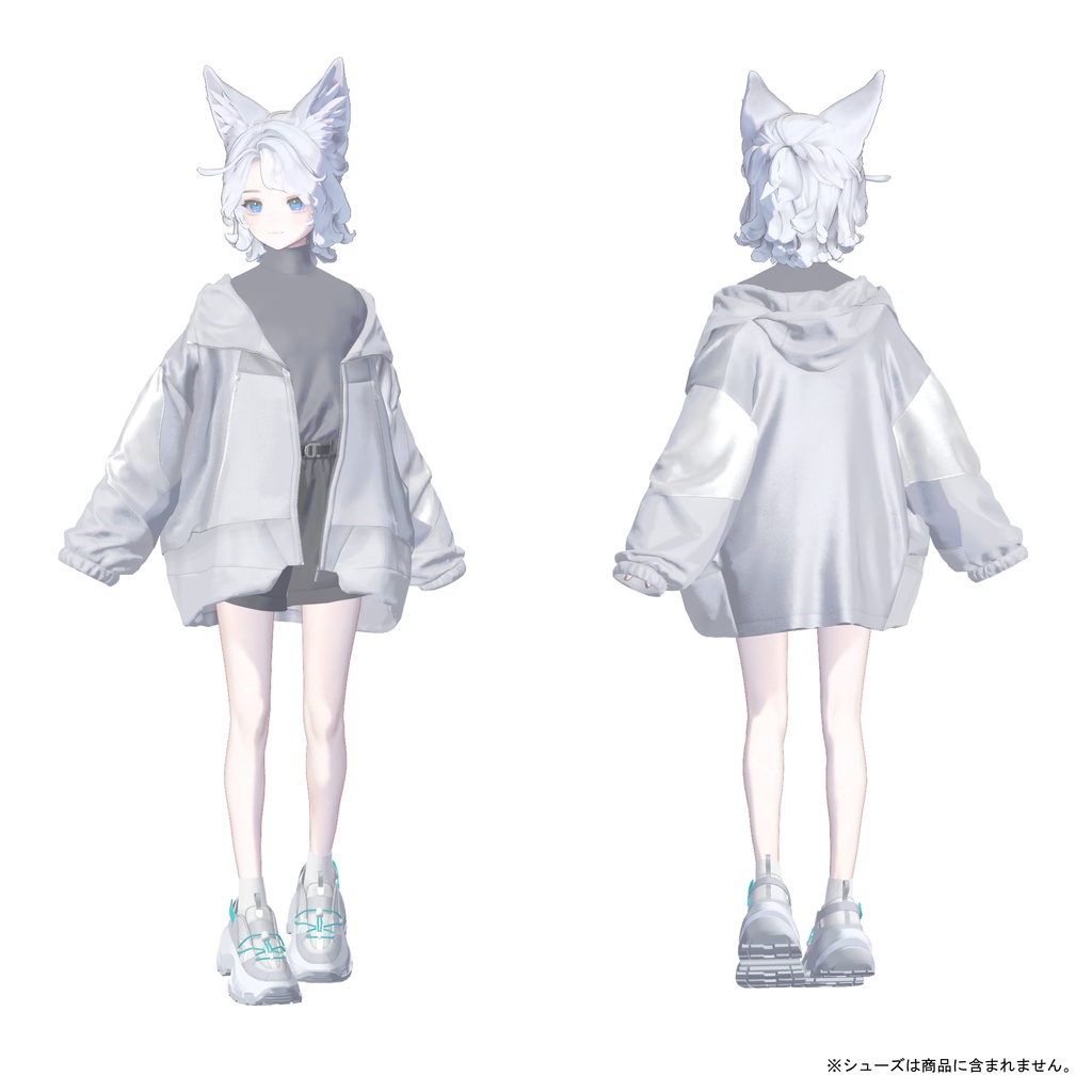 「fold」3D衣装モデル(lapwing、Marycia対応)