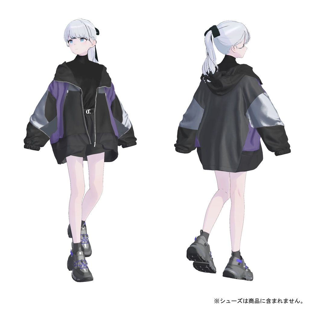 「fold」3D衣装モデル(lapwing、Marycia対応)
