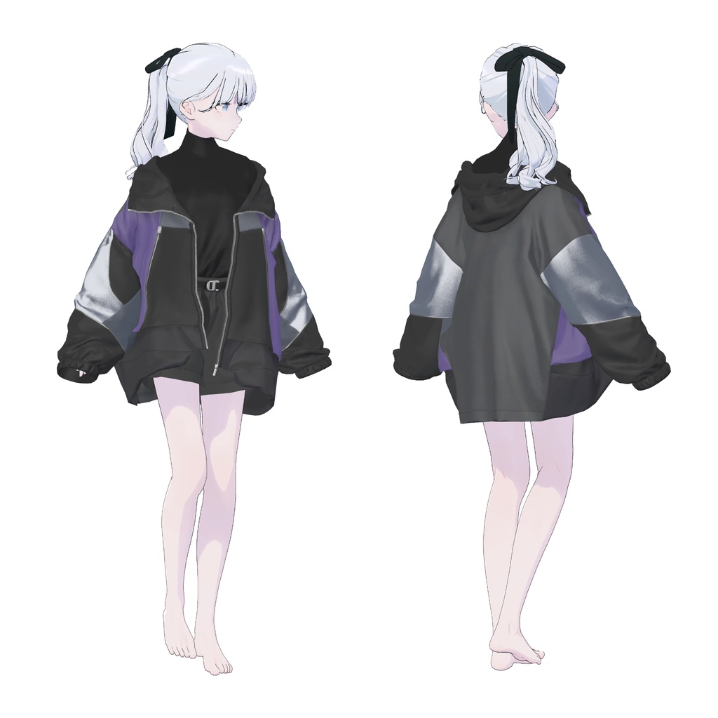 「fold」3D衣装モデル(lapwing、Marycia対応)