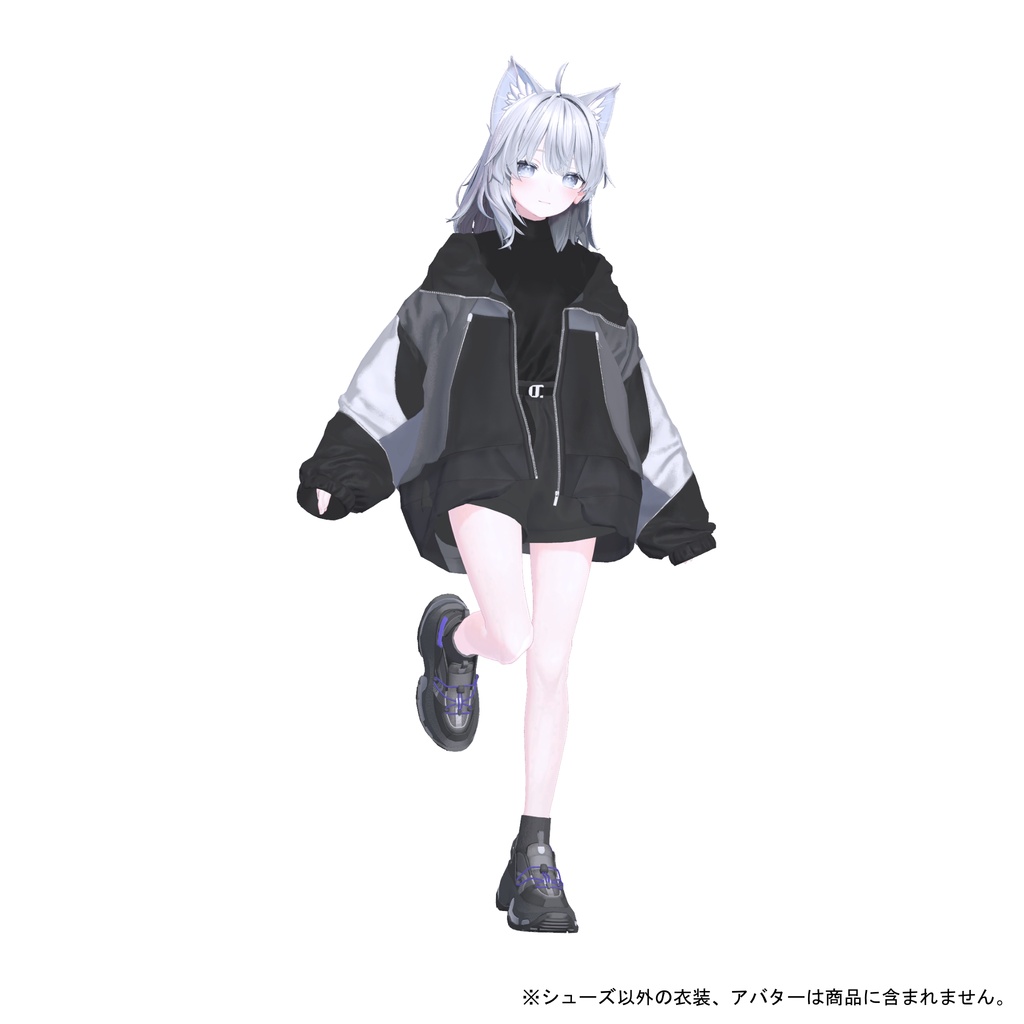 「nexyr」3D衣装(シューズ)モデル(lapwing、Marycia、しなの対応)