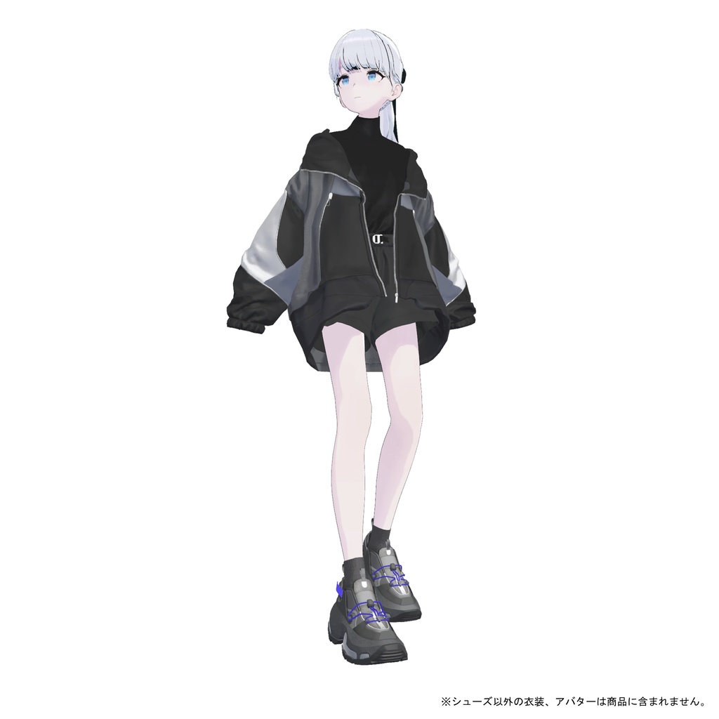 「nexyr」3D衣装(シューズ)モデル(lapwing、Marycia対応)