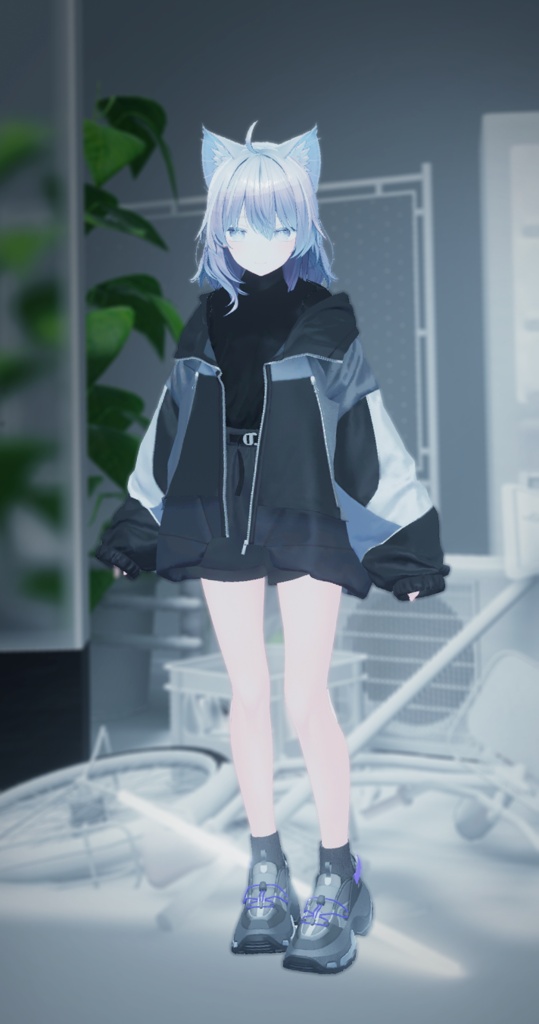 「nexyr」3D衣装(シューズ)モデル(lapwing、Marycia、しなの対応)