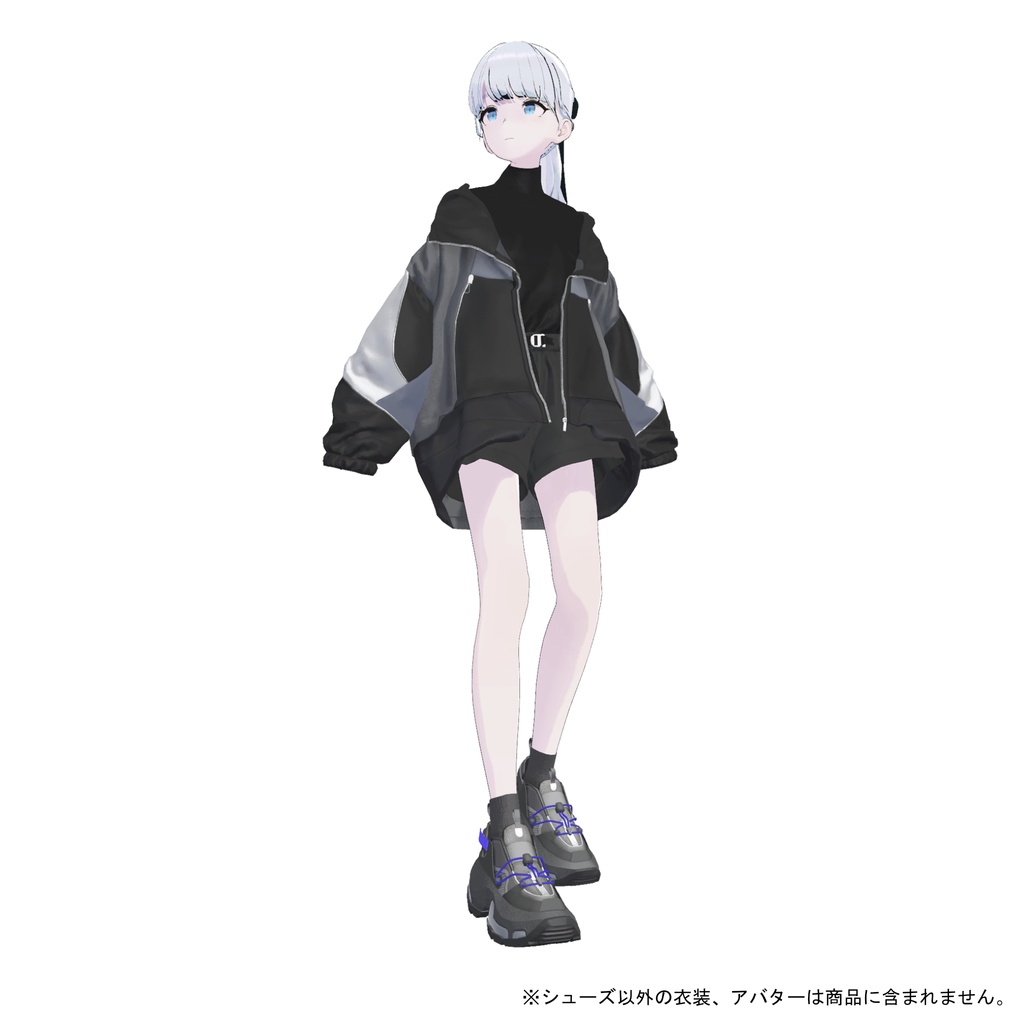 「nexyr」3D衣装(シューズ)モデル(lapwing、Marycia、しなの対応)