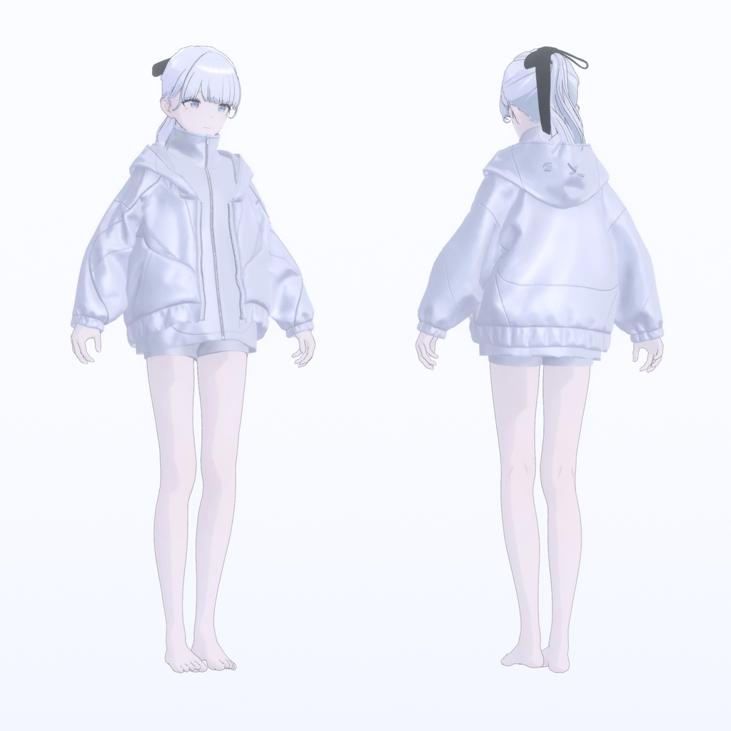 「neutr」3D衣装モデル(lapwing、Marycia対応)