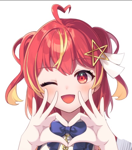 【Vtuber向け】ハートの手１