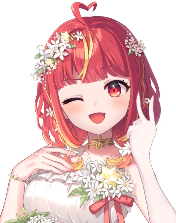 Vtuber 後ろピース