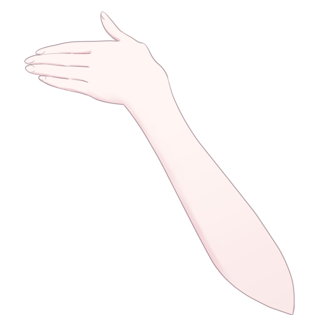 口を押さえる手