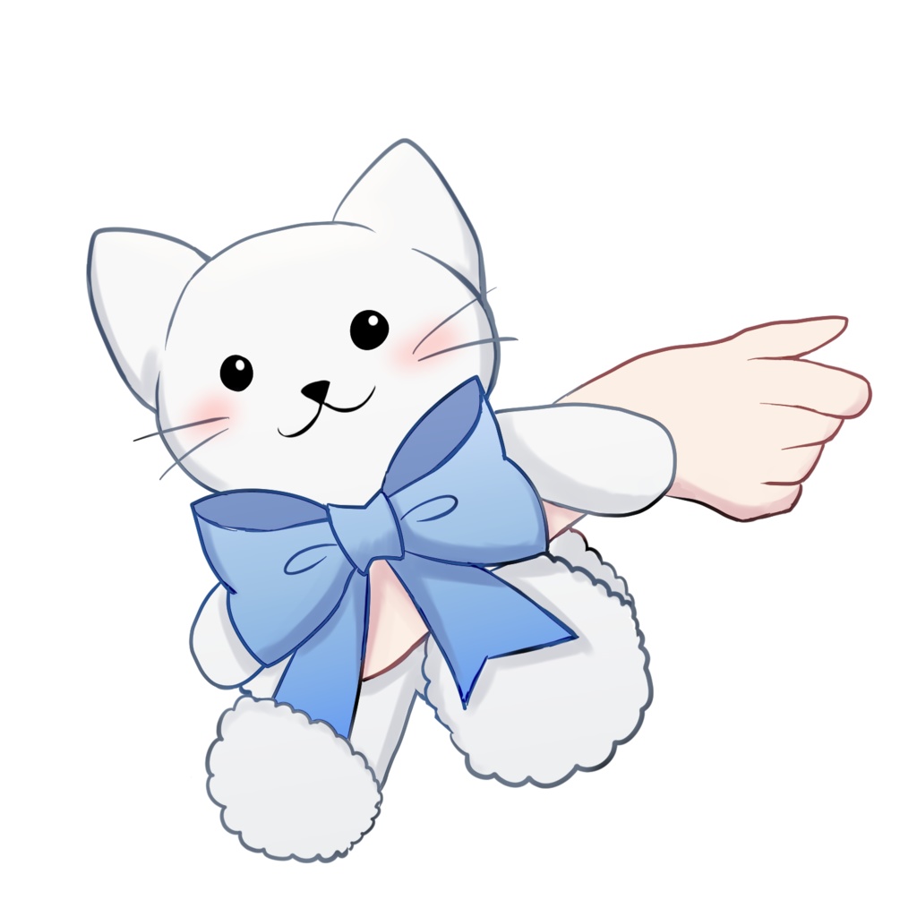 猫ちゃんぶら下がり素材