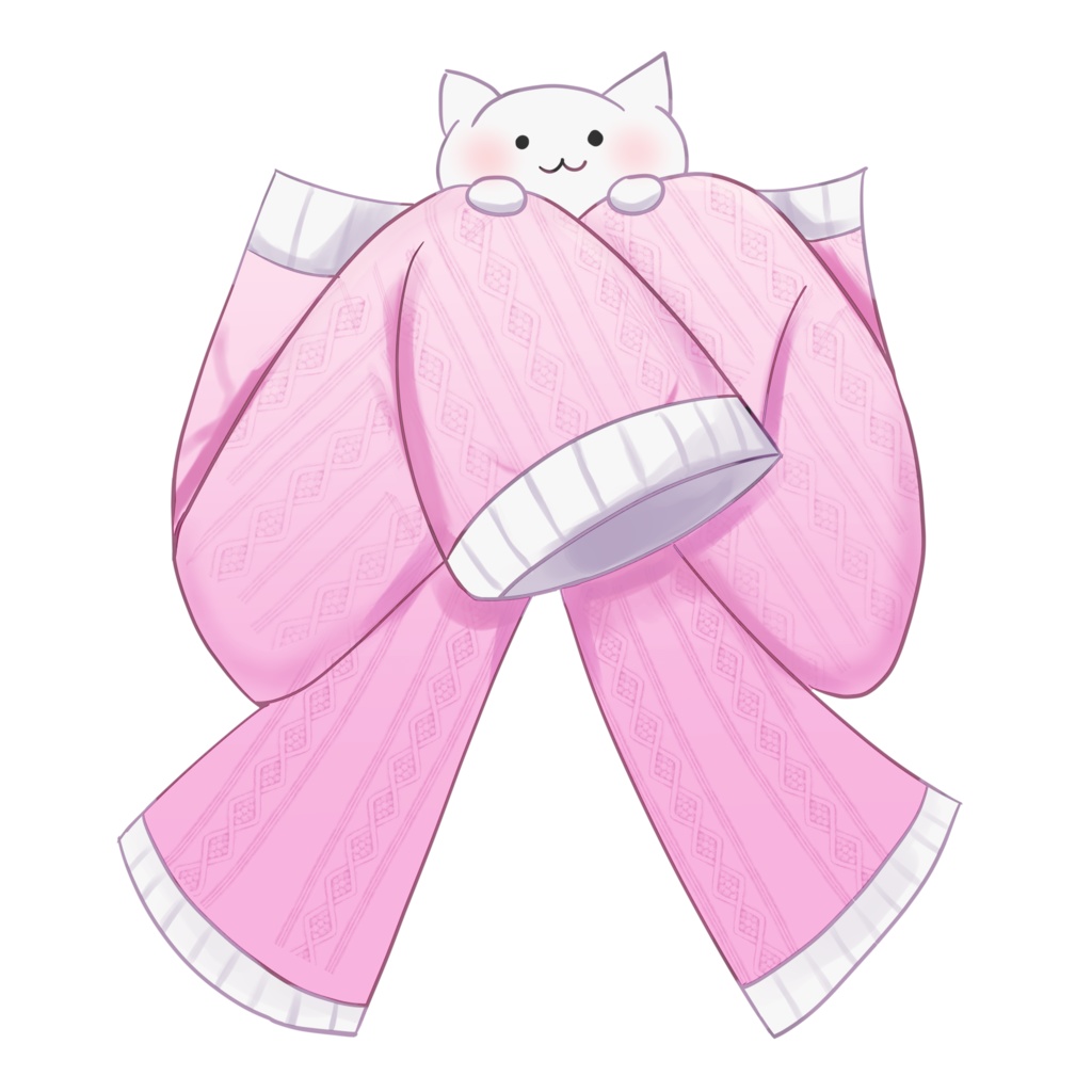 ネコちゃん付きセーター