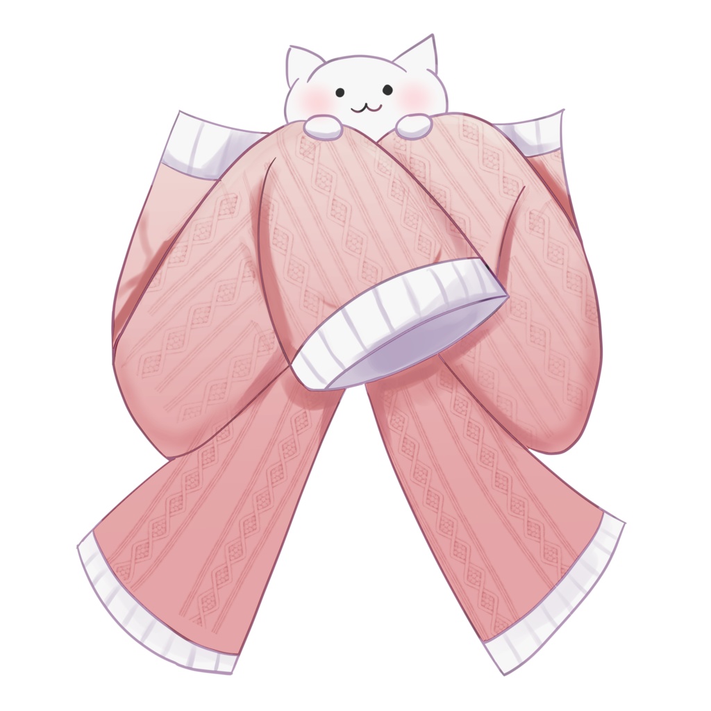 ネコちゃん付きセーター