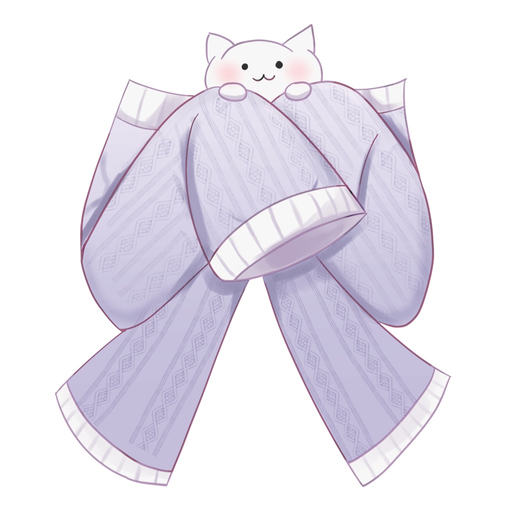 ネコちゃん付きセーター