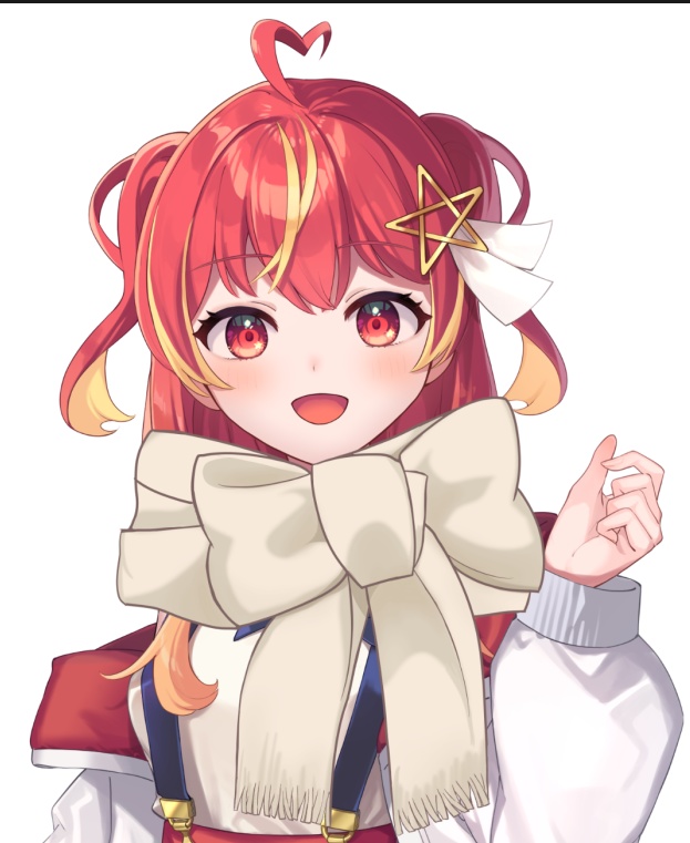 【Vtuber向け】リボンマフラー