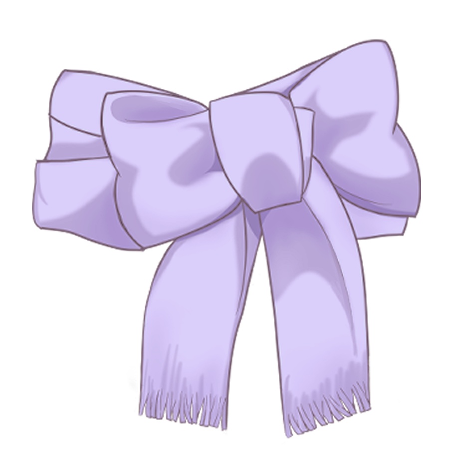 【Vtuber向け】リボンマフラー